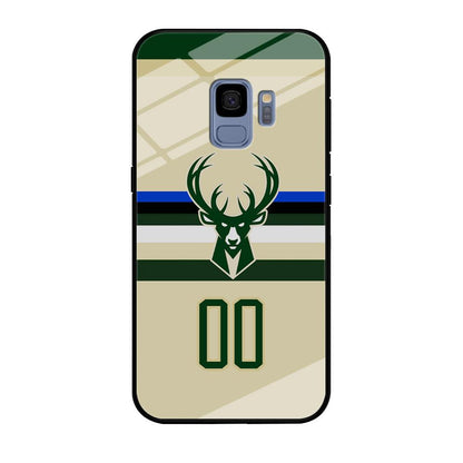 Milwaukee Bucks Light Cream Jersey Samsung Galaxy S9 Case-Oxvistore