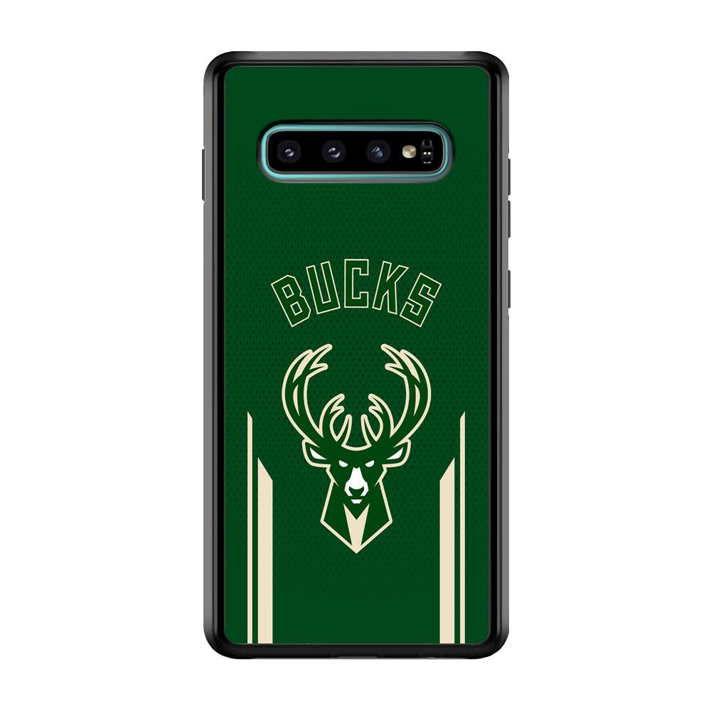 Milwaukee Bucks The Radial Patern Samsung Galaxy S10 Plus Case-Oxvistore