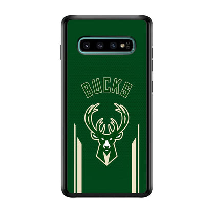 Milwaukee Bucks The Radial Patern Samsung Galaxy S10 Plus Case-Oxvistore