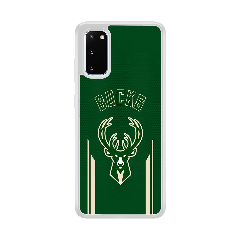 Milwaukee Bucks The Radial Patern Samsung Galaxy S20 Case-Oxvistore