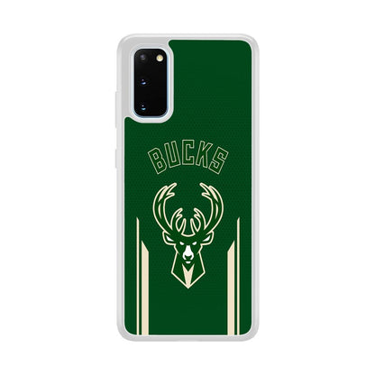 Milwaukee Bucks The Radial Patern Samsung Galaxy S20 Case-Oxvistore