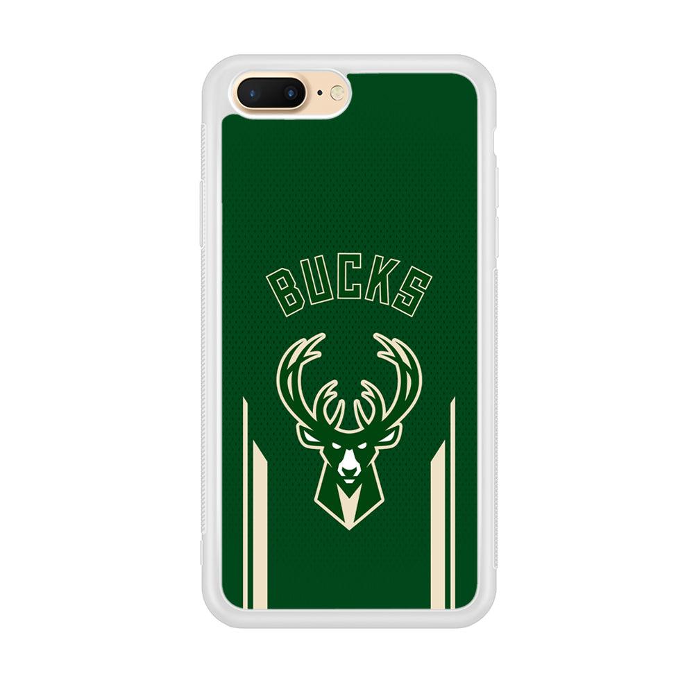 Milwaukee Bucks The Radial Patern iPhone 8 Plus Case-Oxvistore