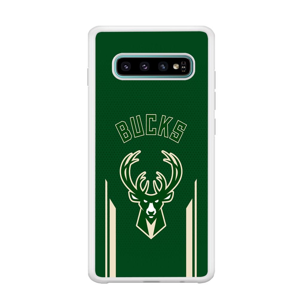 Milwaukee Bucks The Radial Patern Samsung Galaxy S10 Plus Case-Oxvistore