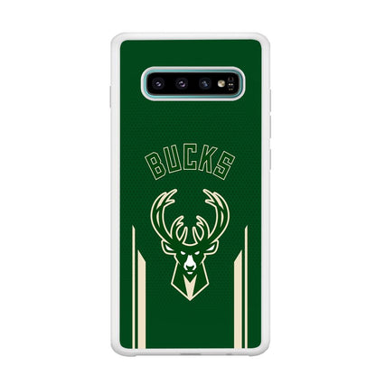 Milwaukee Bucks The Radial Patern Samsung Galaxy S10 Plus Case-Oxvistore