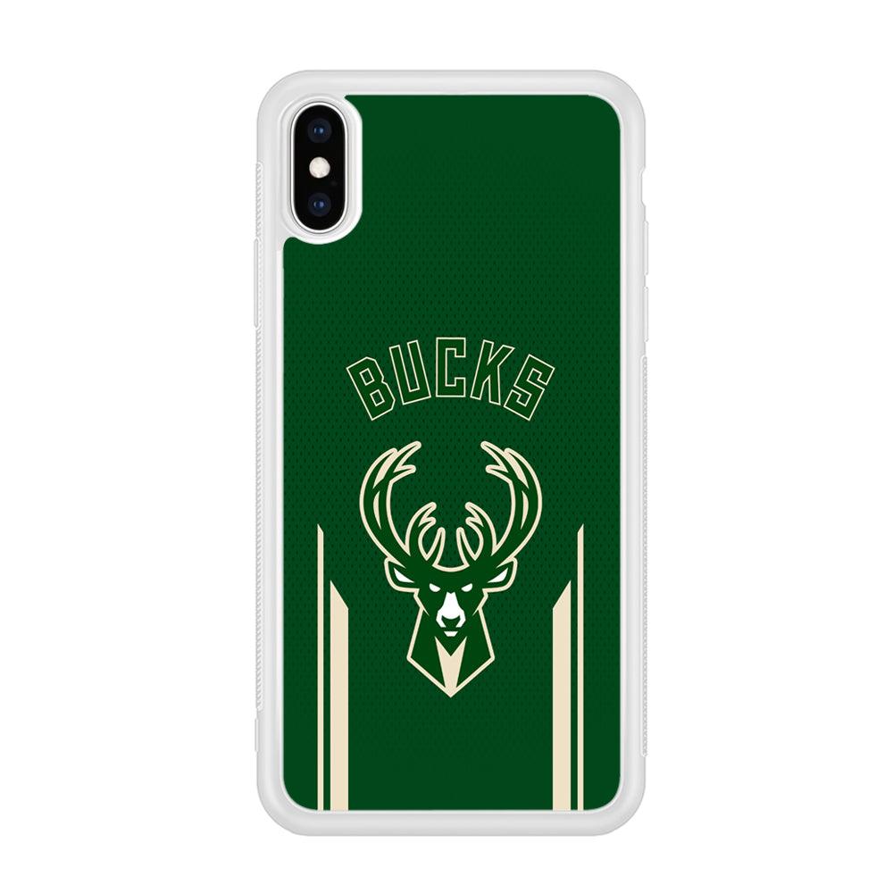 Milwaukee Bucks The Radial Patern iPhone X Case-Oxvistore