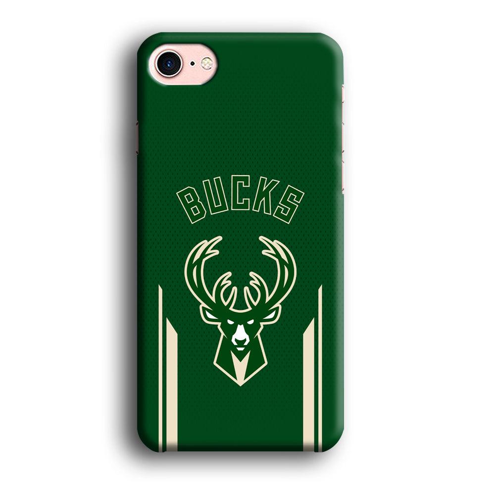 Milwaukee Bucks The Radial Patern iPhone 8 Case-Oxvistore