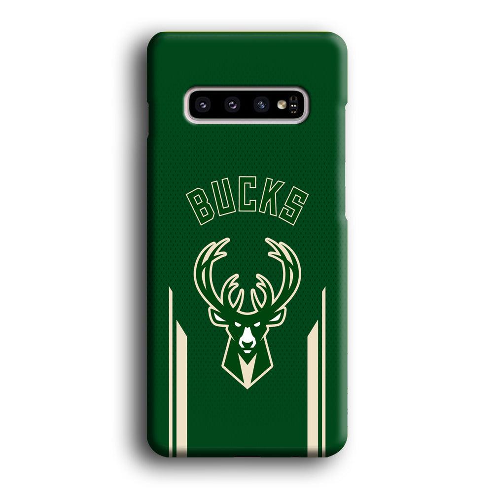 Milwaukee Bucks The Radial Patern Samsung Galaxy S10 Plus Case-Oxvistore