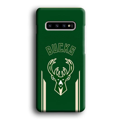 Milwaukee Bucks The Radial Patern Samsung Galaxy S10 Plus Case-Oxvistore