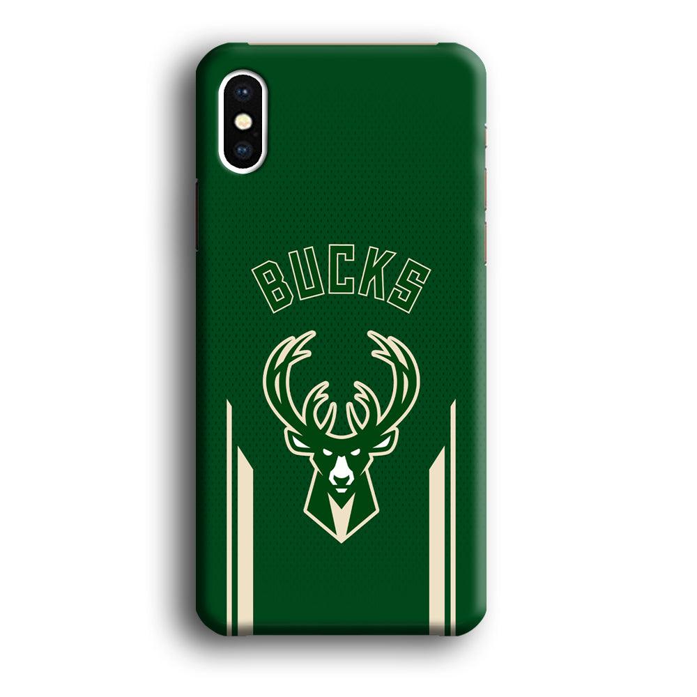 Milwaukee Bucks The Radial Patern iPhone X Case-Oxvistore