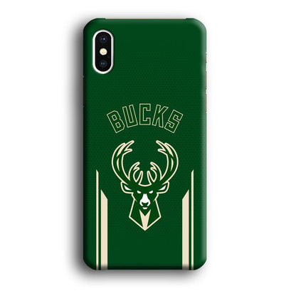 Milwaukee Bucks The Radial Patern iPhone X Case-Oxvistore