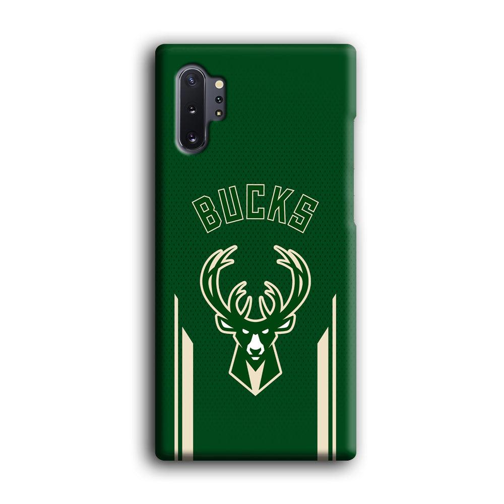 Milwaukee Bucks The Radial Patern Samsung Galaxy Note 10 Plus Case-Oxvistore