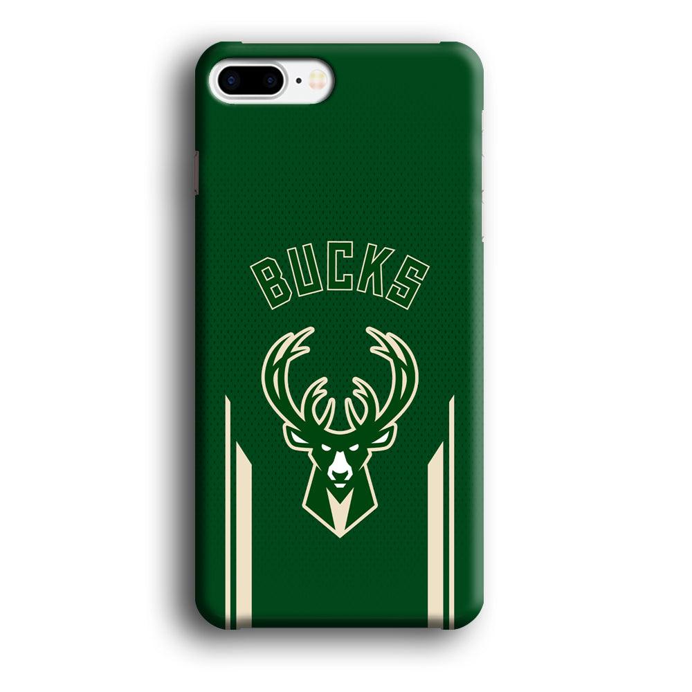 Milwaukee Bucks The Radial Patern iPhone 8 Plus Case-Oxvistore