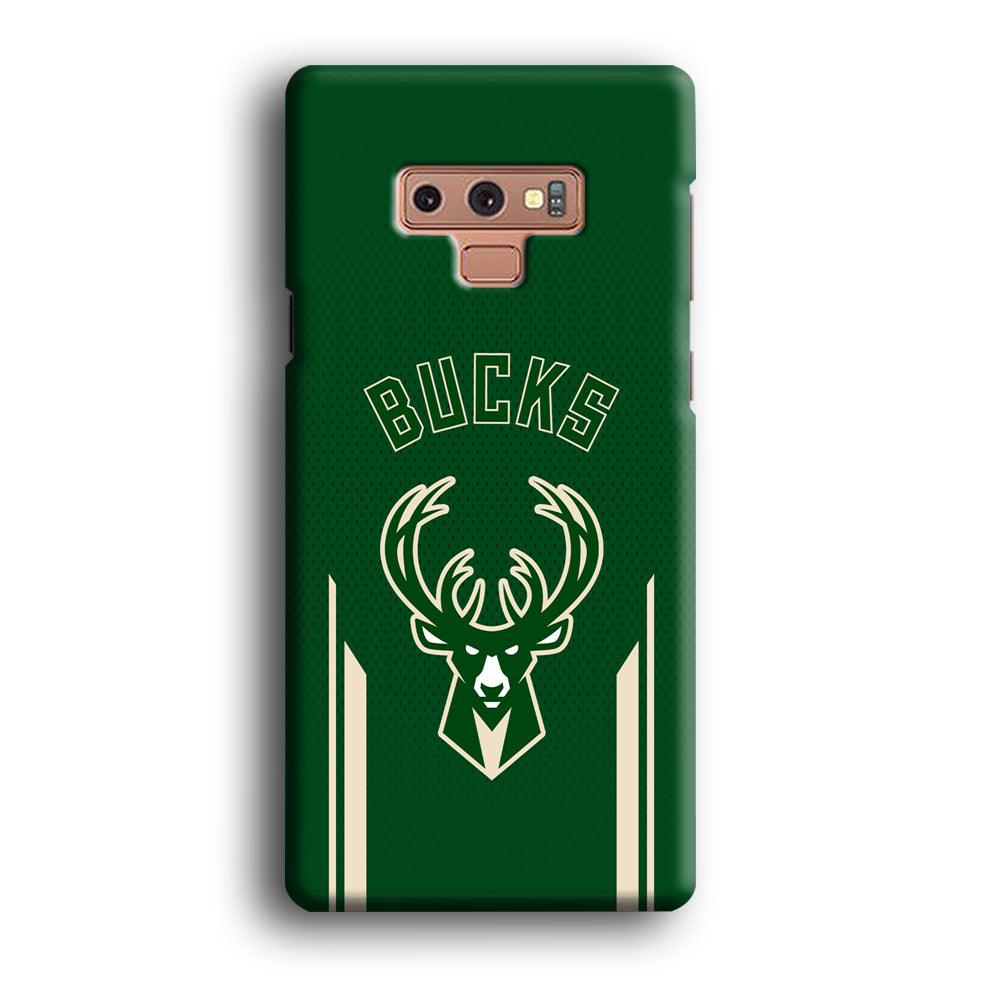 Milwaukee Bucks The Radial Patern Samsung Galaxy Note 9 Case-Oxvistore