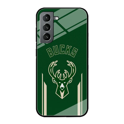 Milwaukee Bucks The Radial Patern Samsung Galaxy S21 Plus Case-Oxvistore