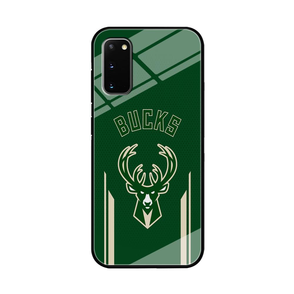 Milwaukee Bucks The Radial Patern Samsung Galaxy S20 Case-Oxvistore