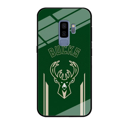 Milwaukee Bucks The Radial Patern Samsung Galaxy S9 Plus Case-Oxvistore