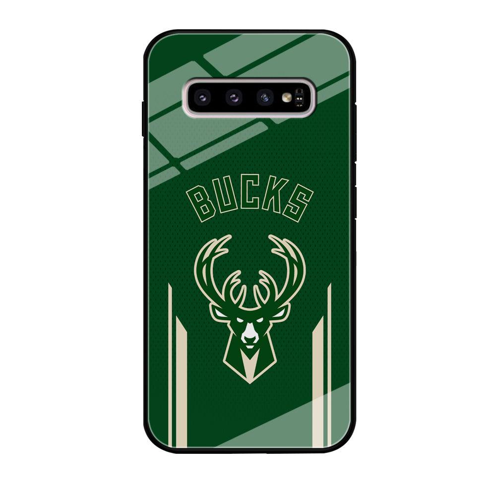 Milwaukee Bucks The Radial Patern Samsung Galaxy S10 Plus Case-Oxvistore