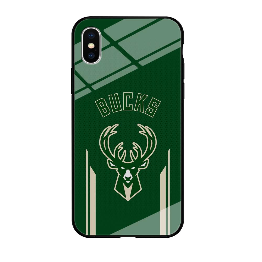 Milwaukee Bucks The Radial Patern iPhone X Case-Oxvistore