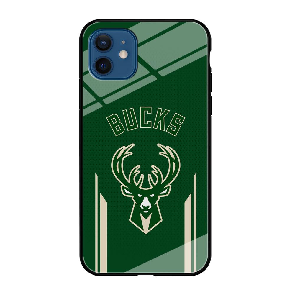 Milwaukee Bucks The Radial Patern iPhone 12 Case-Oxvistore