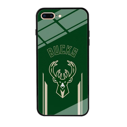 Milwaukee Bucks The Radial Patern iPhone 8 Plus Case-Oxvistore