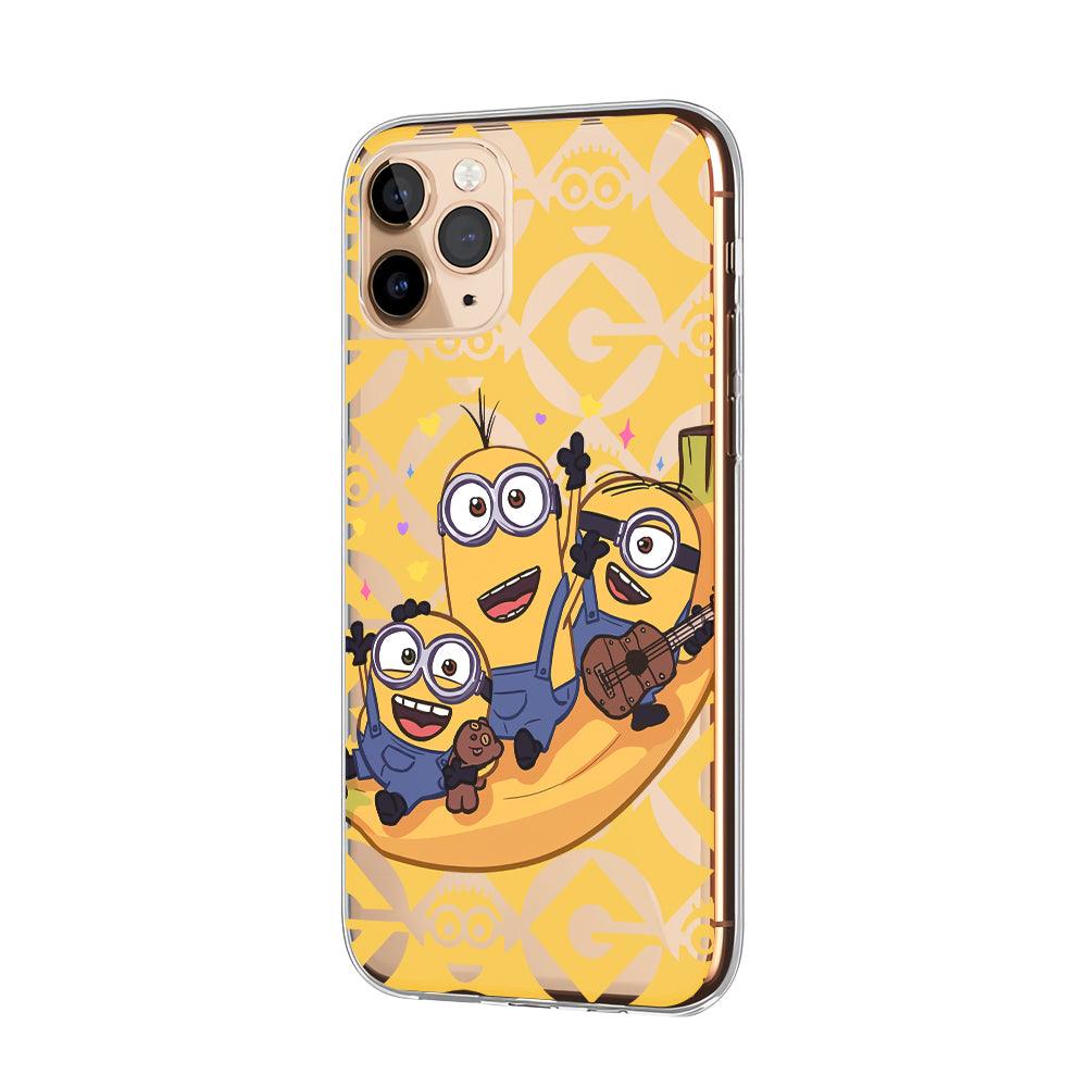 Minions Always Be Happy Clear Soft Case-Oxvistore