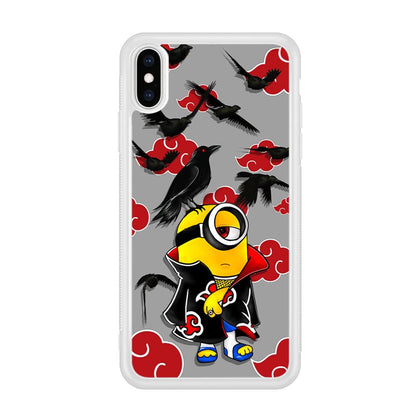 Minions Itachi Mode On iPhone X Case-Oxvistore