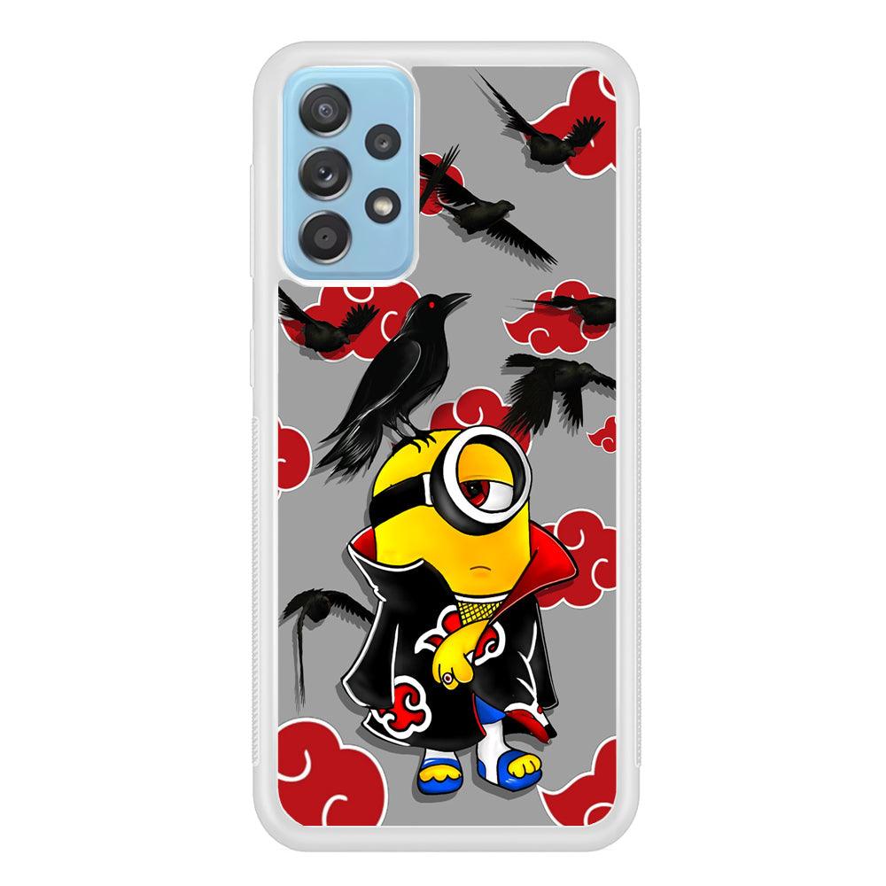 Minions Itachi Mode On Samsung Galaxy A52 Case-Oxvistore