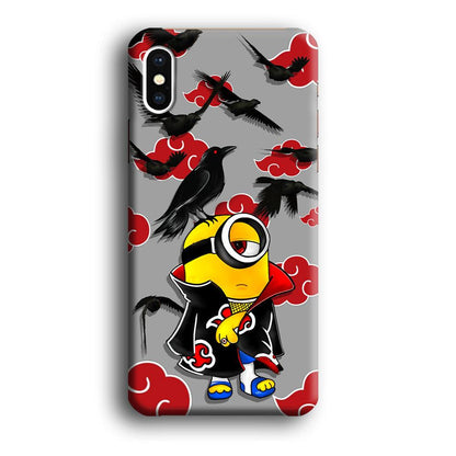 Minions Itachi Mode On iPhone X Case-Oxvistore