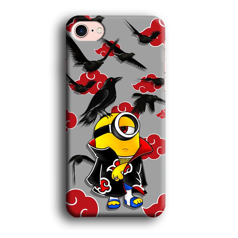 Minions Itachi Mode On iPhone 8 Case-Oxvistore