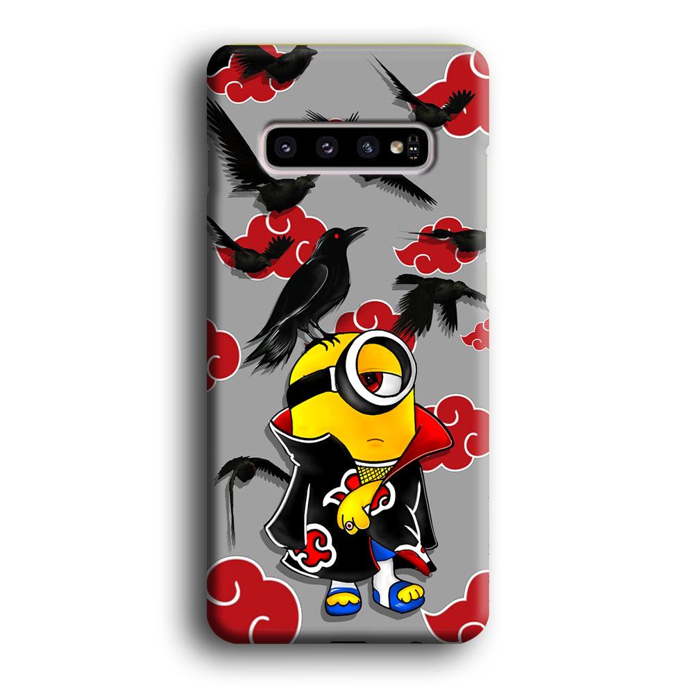 Minions Itachi Mode On Samsung Galaxy S10 Plus Case-Oxvistore