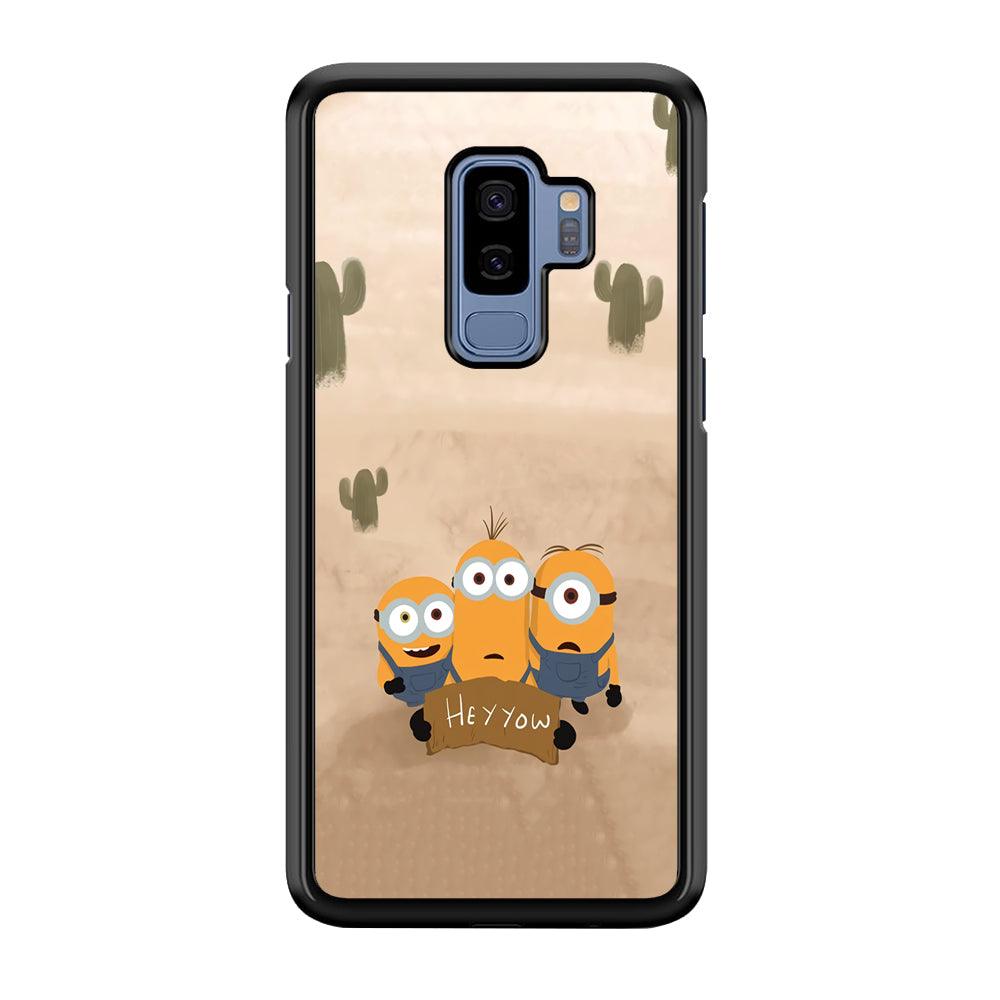 Minions Lost in The Desert Samsung Galaxy S9 Plus Case-Oxvistore