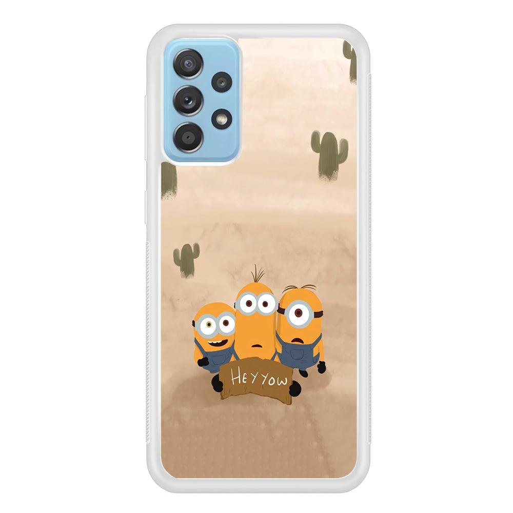 Minions Lost in The Desert Samsung Galaxy A52 Case-Oxvistore