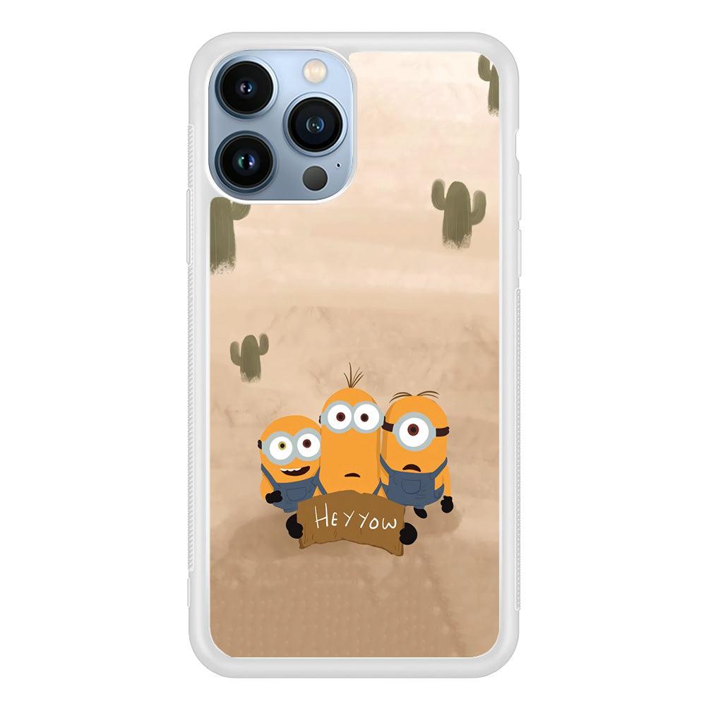 Minions Lost in The Desert iPhone 14 Pro Max Case-Oxvistore