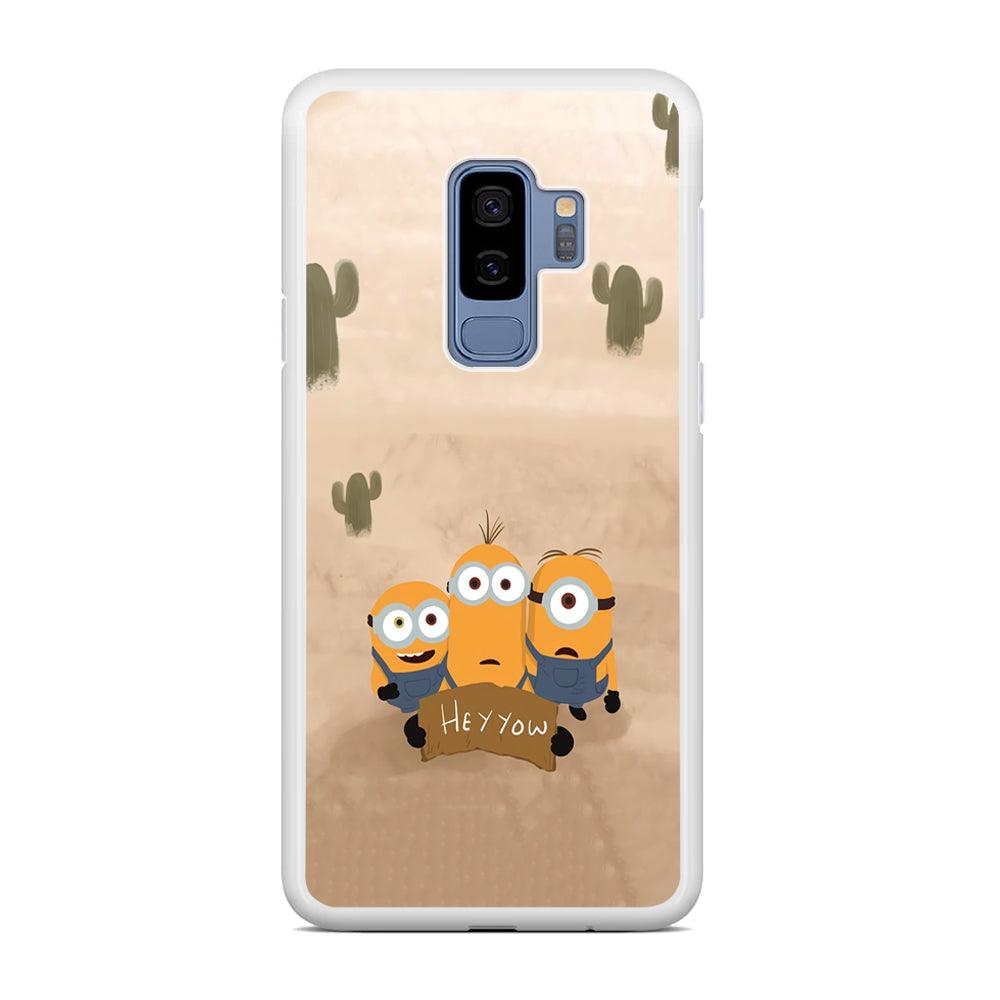 Minions Lost in The Desert Samsung Galaxy S9 Plus Case-Oxvistore