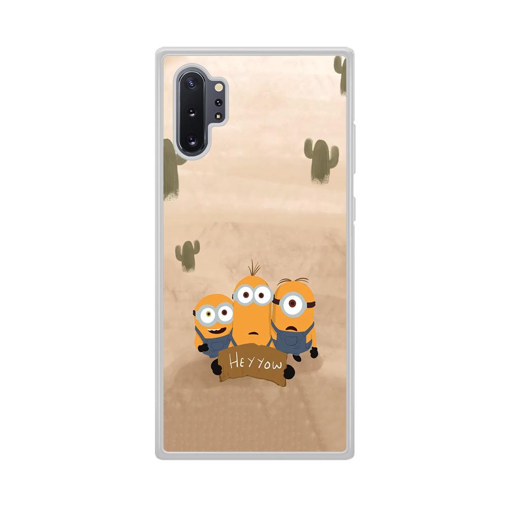 Minions Lost in The Desert Samsung Galaxy Note 10 Plus Case-Oxvistore