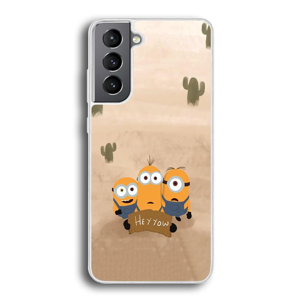 Minions Lost in The Desert Samsung Galaxy S21 Plus Case-Oxvistore