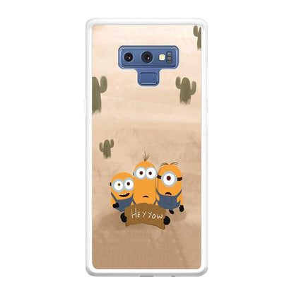 Minions Lost in The Desert Samsung Galaxy Note 9 Case-Oxvistore