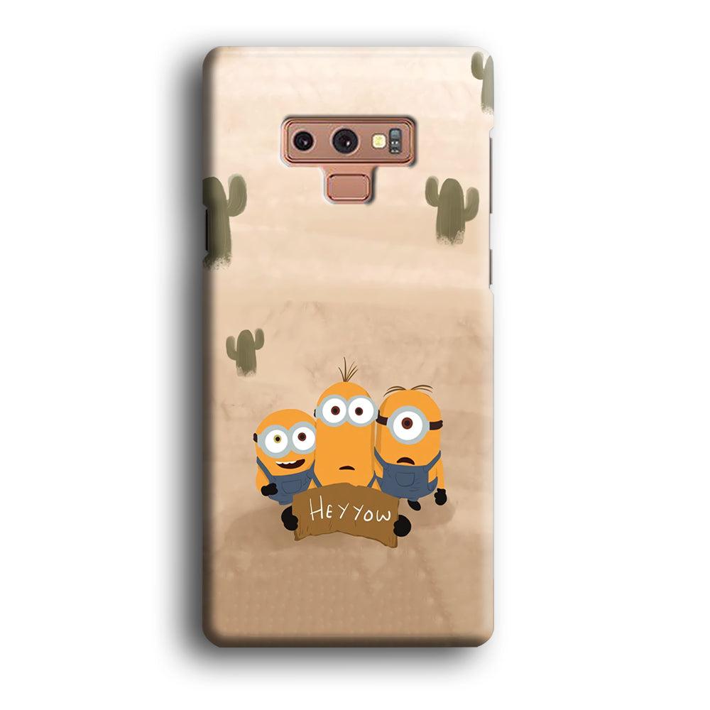 Minions Lost in The Desert Samsung Galaxy Note 9 Case-Oxvistore