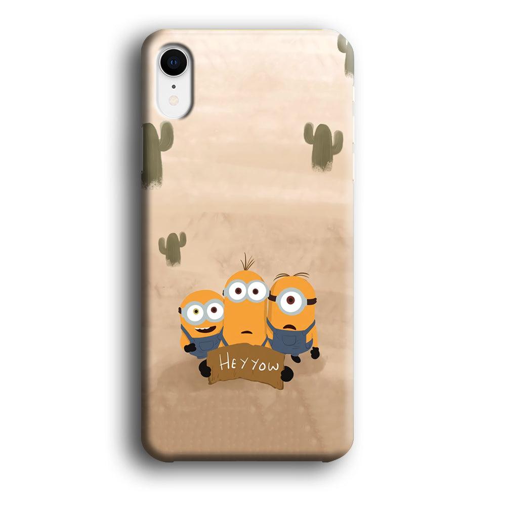 Minions Lost in The Desert iPhone XR Case-Oxvistore