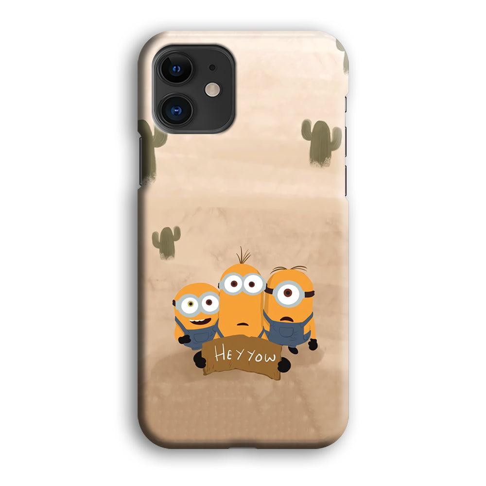 Minions Lost in The Desert iPhone 12 Case-Oxvistore