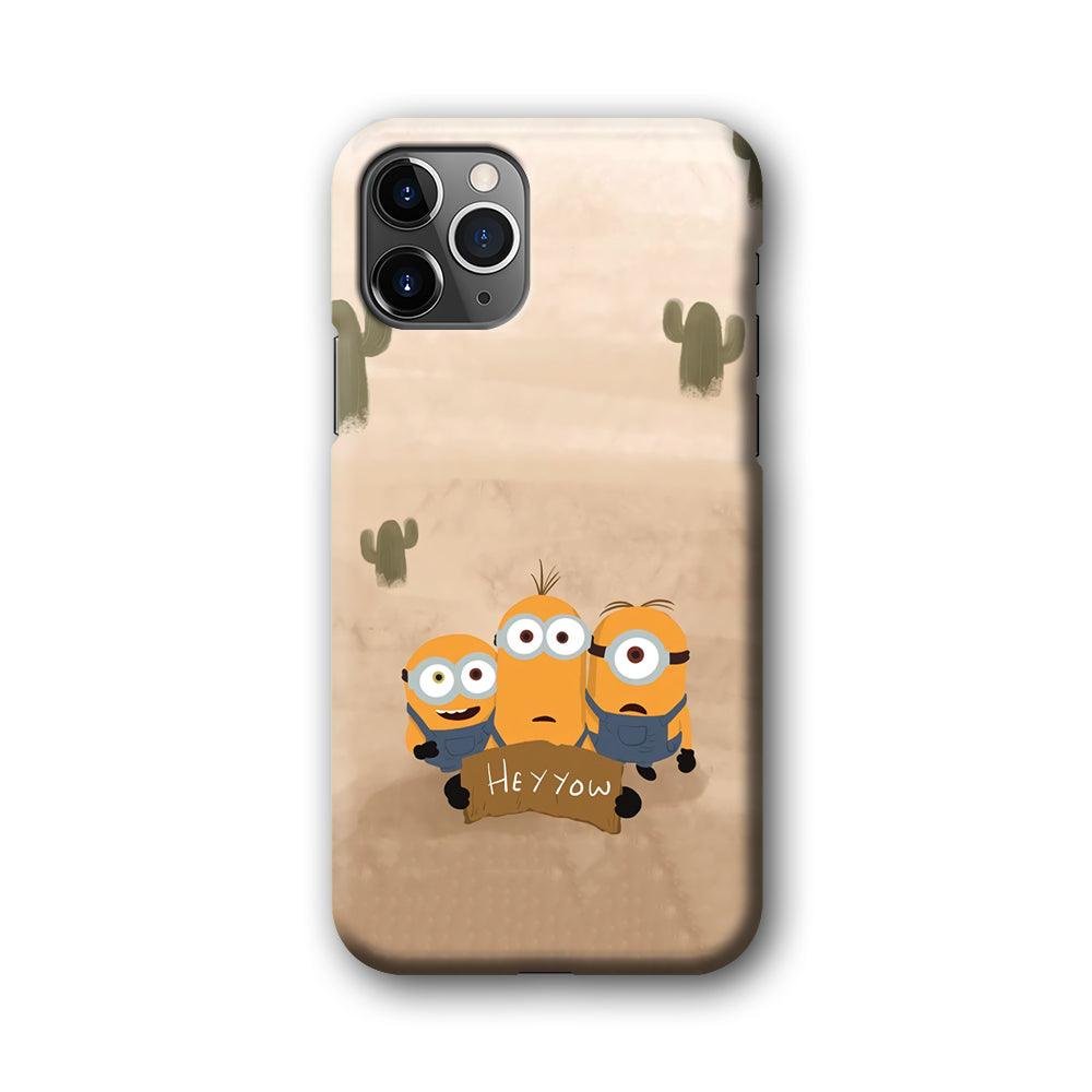 Minions Lost in The Desert iPhone 11 Pro Case-Oxvistore