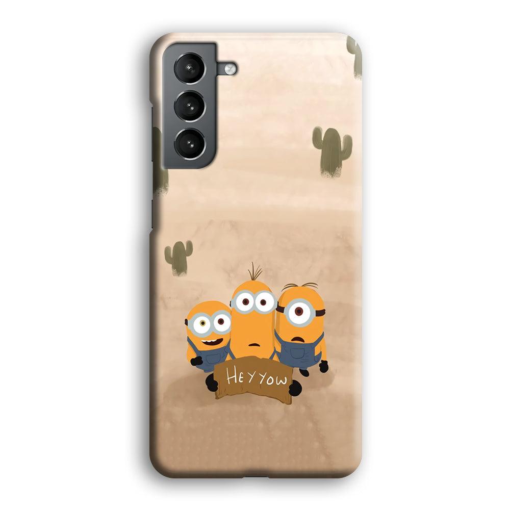 Minions Lost in The Desert Samsung Galaxy S21 Case-Oxvistore