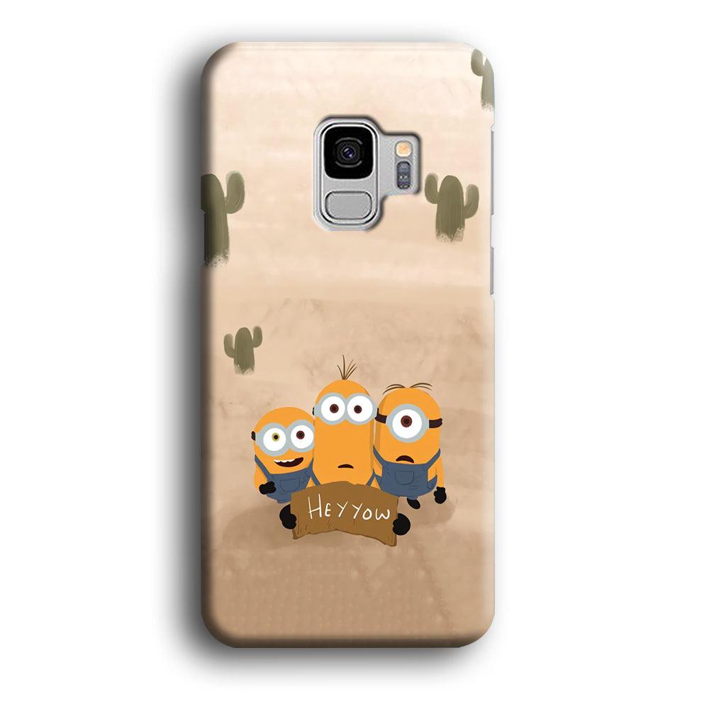 Minions Lost in The Desert Samsung Galaxy S9 Case-Oxvistore