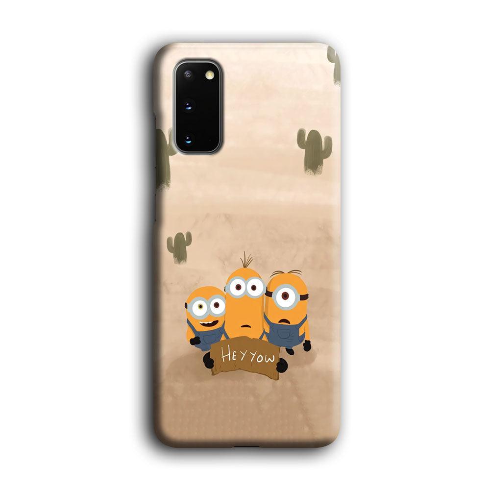 Minions Lost in The Desert Samsung Galaxy S20 Case-Oxvistore