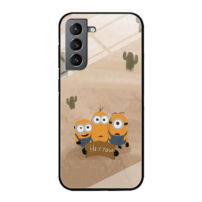 Minions Lost in The Desert Samsung Galaxy S21 Case-Oxvistore