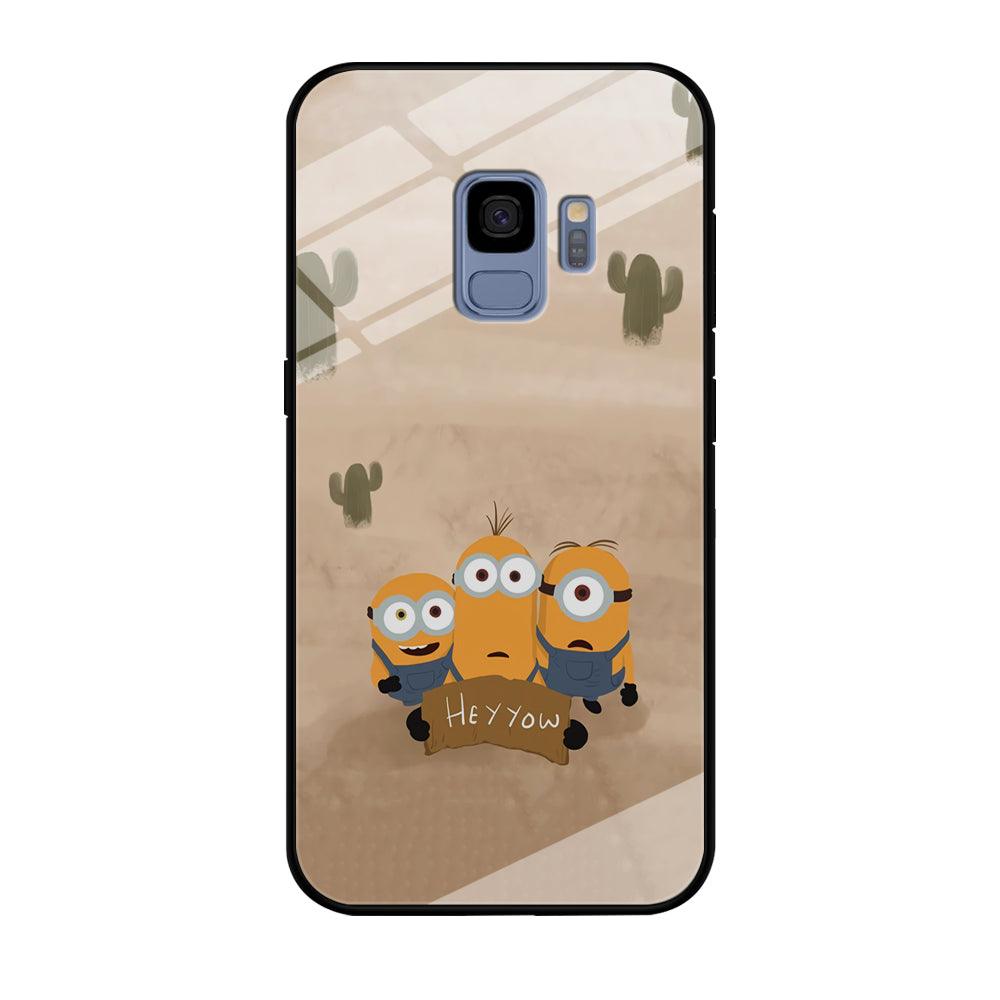 Minions Lost in The Desert Samsung Galaxy S9 Case-Oxvistore