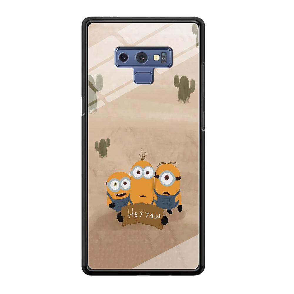 Minions Lost in The Desert Samsung Galaxy Note 9 Case-Oxvistore