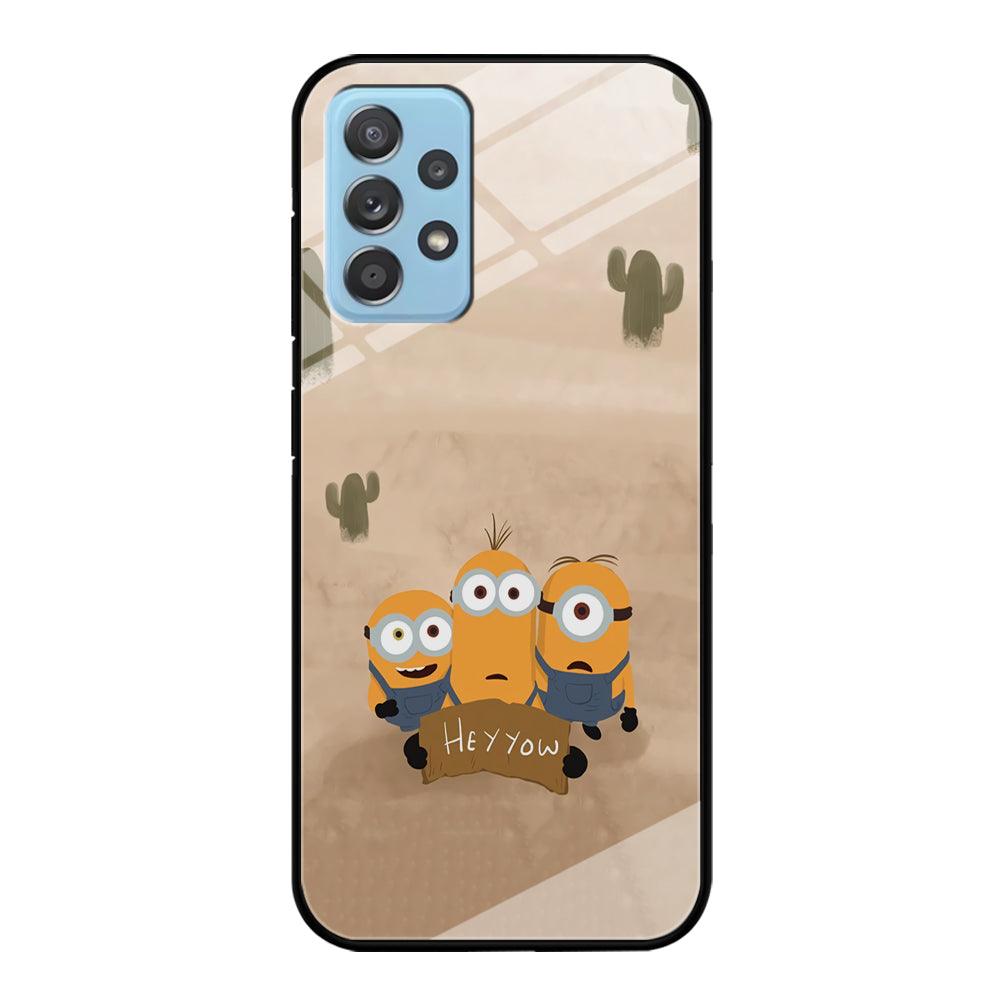 Minions Lost in The Desert Samsung Galaxy A52 Case-Oxvistore