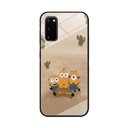 Minions Lost in The Desert Samsung Galaxy S20 Case-Oxvistore