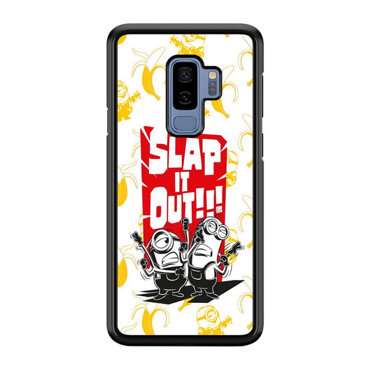 Minions Slap It Out Samsung Galaxy S9 Plus Case-Oxvistore